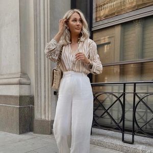 Zara Striped Blouse